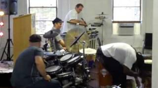Curtis Watts, Jimmy Lopez, Dan Britt and John Donovan Percussion Jam