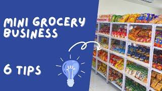 Mini Grocery Business Tips