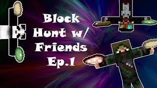 Let's Play Minecraft Multiplayer | Ep.1 Prop Hunt | w/ R1lz and findle chang