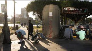 MACARTHUR PARK- Yoshinoya Alley. Los Angeles