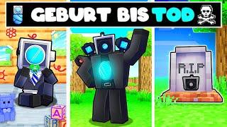 KAMERAMANN GEBURT bis TOD in Minecraft! (Skibidi Toilet)