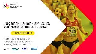 Livestream Jugend-Hallen-DM 2025 Dortmund | Samstag