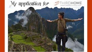 The perfect applicant for the best job - Daniel Mora 3rd home application