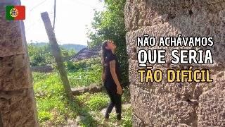 O QUE DESCOBRIMOS NA CASA ABANDONADA EM PORTUGAL + DIFICULDADES COM A COMPRA 