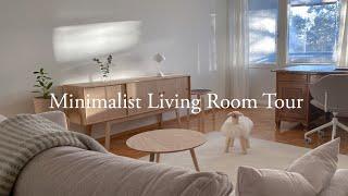 Living Room Tour | Cozy Scandinavian style | City Home in Finland