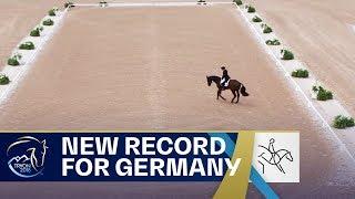 Germany sets a new RECORD in Eventing! | FEI World Equestrian Games 2018