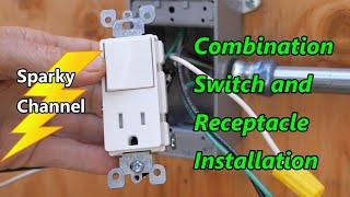 How to Install a Combination Switch and Receptacle