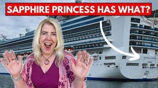 Sapphire Princess 2024 FULL SHIP TOUR in LESS than 10 minutes!