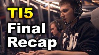 Dota 2 TI5 Final Full Recap