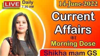 Current Affairs | Live Practice 41 | Shikha mam GS