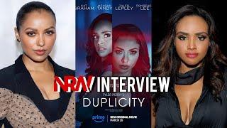 Actors, Kat Graham and Meagan Tandy talk Tyler Perry's DUPLICITY with Heather! A NRW Interview!