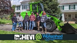 GEL-1800 Electric Wheel Loader w/ @TheWatershedInstitute  | HEVI