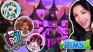 Building MONSTER HIGH in The Sims 4