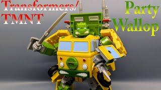 Chuck's Reviews Transformers Crossover Teenage Mutant Ninja Turtles Party Wallop