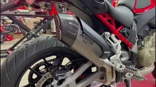 Ducati Multistarda V4s con Scarico completo Akrapovic   Sound