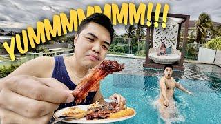 PART 2: Crimson Boracay's breakfast + beach front review + amenities tour!