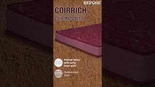 Benefits of choosing coir! #repose #reposemattress