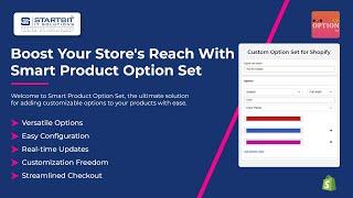 SB Custom Product Fields Shopify App: The Ultimate Product Customizer App | Startbit IT Solutions