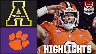 Appalachian State Mountaineers vs. Clemson Tigers | Full Game Highlights | ESPN College Football