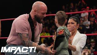 Josh Alexander Emotionally RELINQUISHES IMPACT World Championship | IMPACT Apr. 6, 2023