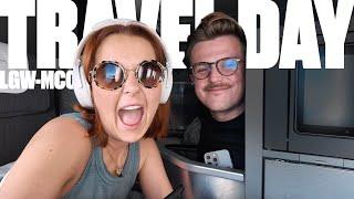 WALT DISNEY WORLD TRAVEL DAY ️| BA Business Class | LGW-MCO