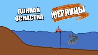 Снасть КРУЖКИ. Монтаж летней жерлицы для ловли со дна.