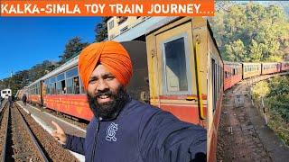 Kalka Simla Toy Train Journey From Shimla To Kalla In 54258 Simla-Kalka Express.....