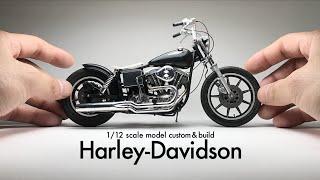 Building Imai 1/12 Harley-Davidson FXE/F-80 Scale Model