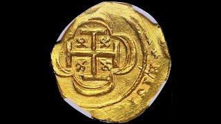 Spain ¨ 1715 Fleet ¨ 1714 2 Escudos MS-67