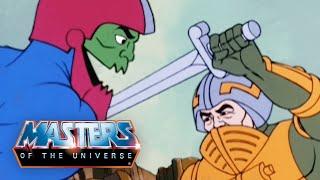 Man-at-Arms Fights Trap Jaw | He-Man Official | Masters of the Universe Official