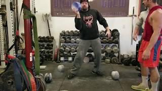 Jedd's First Lift of the 24kg Silarukov Blob