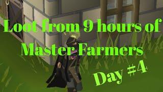Loot from 9 hours of Master farmers - OSRS mobile- Day #4 Lockdown