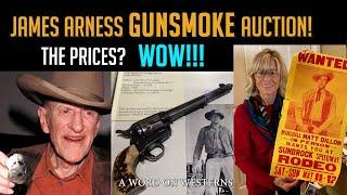 Rare GUNSMOKE collectables! The James Arness GUNSMOKE Auction! The Prices? WOW!