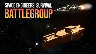 New Battleship and Carrier are Ready to Fight the Reapers - Space Engineers: Battlegroup Survival