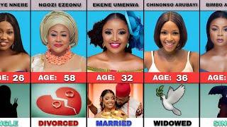 100 Nollywood Actresses Real Ages and Their Marital Status | Single Married Divorced