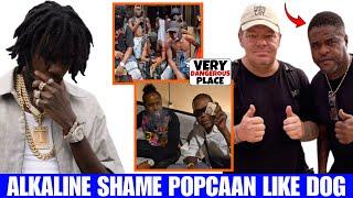 Alkaline DISS Vybz Kartel & Popcaan | Christ Must List Run For His Life Haiti Gang Fire SHOT