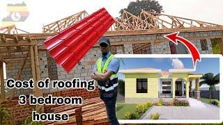 Started roofing this beautiful ￼3 bedroom house in sentema