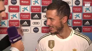 Eden Hazard Talks About His First Real Madrid Goal 