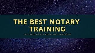 The Best Notary Training- Breakfast Club with Bill Soroka, Carol Ray, and Laura Biewer