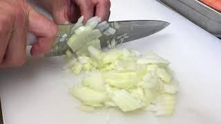 Learn to chop, dice & slice like a chef in less than 3 minutes