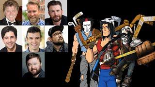 Animated Voice Comparison- Casey Jones (TMNT)