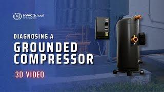 Diagnosing a Grounded Compressor 3D