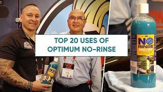 Top 20 Uses of Optimum No-Rinse