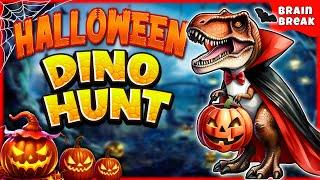 Going on a Dinosaur Hunt Freeze Dance | Spooky Halloween | Brain Break | Just Dance | Wonder Journey