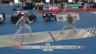 Washington DC Grand Prix 2024 SMF - L32 - Cheung Ka Long HKG v Guillaume Bianchi ITA