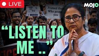 LIVE | RG Kar Case | Mamata Banerjee's Sudden Live From Protest Site At Swasthya Bhawan | Kolkata