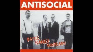 Antisocial - Battle Scarred Skinheads!(Full Album - Released 1995)