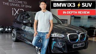 BMW iX3 Electric SUV Review - iX3 Price,  Battery, Range, Performance, Interior, Exterior