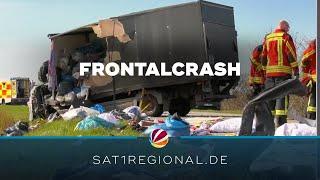 Frontalzusammenstoß: Zwei Schwerverletzte nach Unfall in Schleswig-Holstein