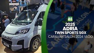 Caravan Salon Düsseldorf 2024 | 2025 Adria Twin Sports SGX | Highbridge Caravans